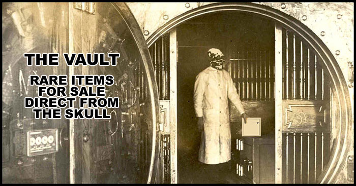 The Vault - Rare Skull Goods For Sale Direct from the Source